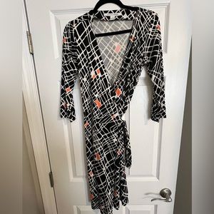 DVF wrap dress